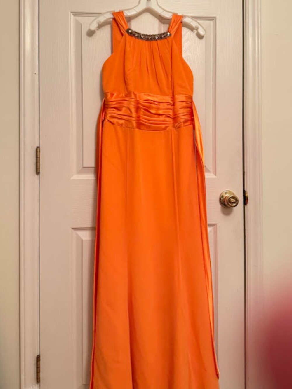 Tangerine Prom Dress